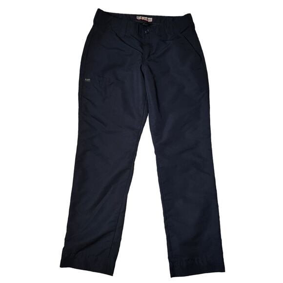 5.11 Tactical Women's Fast Tac Pants Size 4 Black Ripstop EUC - Picture 1 of 7